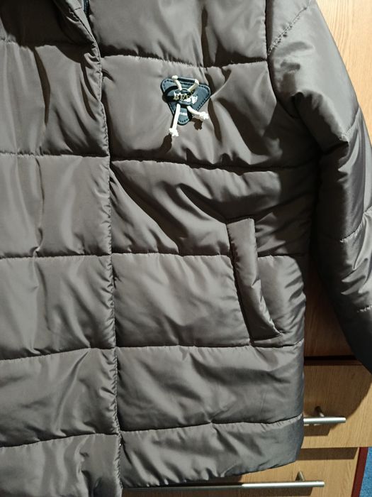 Зимова подовжена куртка,52 рр