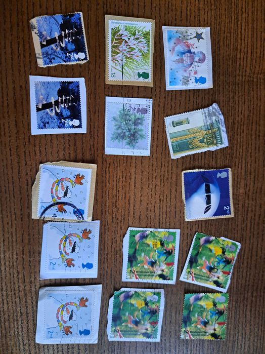 Марки гашені Великобританія