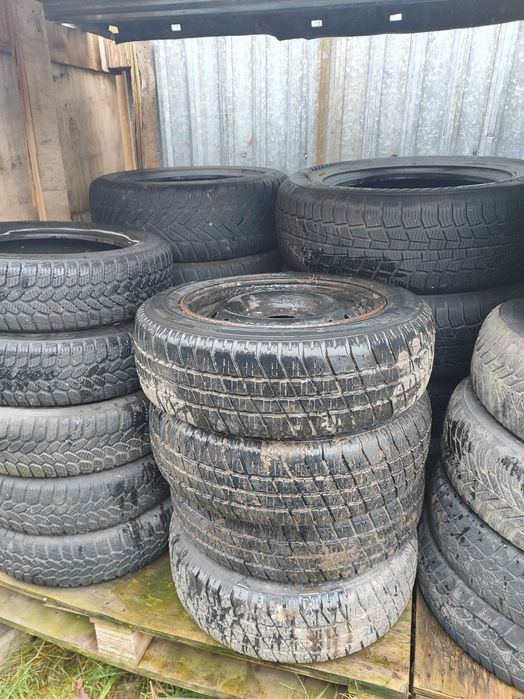 KOŁA 145/70/13 opony ZIMOWE Fiat Seicento Punto Panda 155/70/13