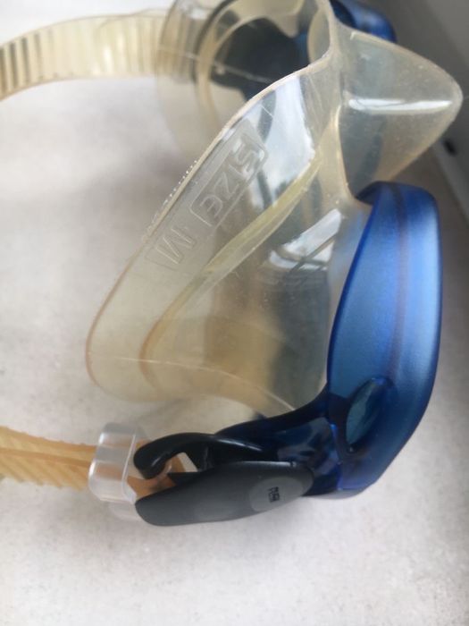 Conjunto máscara e tubo de snorkeling Tribord