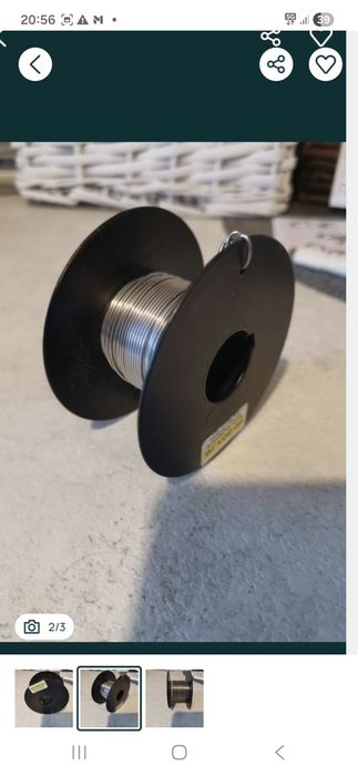 Drut do cięcia  styropianu gruby 1mm.