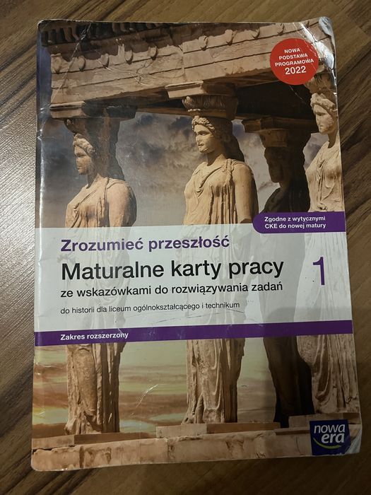 Zrozumieć przeszłość 1 maturalne karty pracy zakres rozszerzony