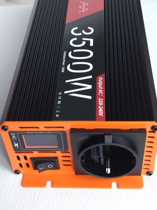 Інвертор 3500W Flamezum / Xdzwatt чистий синус 12В   ОЧІКУЄТЬСЯ !