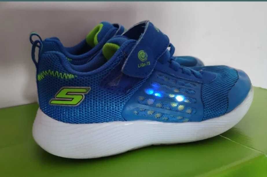 Дитячі кросівки для хлопчика Skechers з підсвіткою Go Run