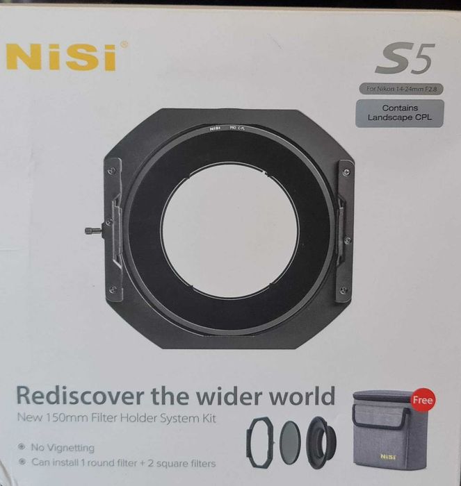 Nisi S5 Support for Sigma 14-24 Sony E + Landscape Polarizer + 150 ND and Graduated Filter64729882427009120