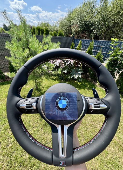 Kierownica M Pakiet BMW F30 Nowa Skóra poduszka ASO Multifunkcja