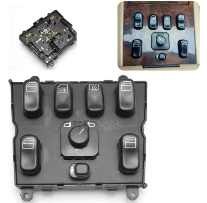 Botao vidro Mercedes w163 ml320 98 a 2002 novo