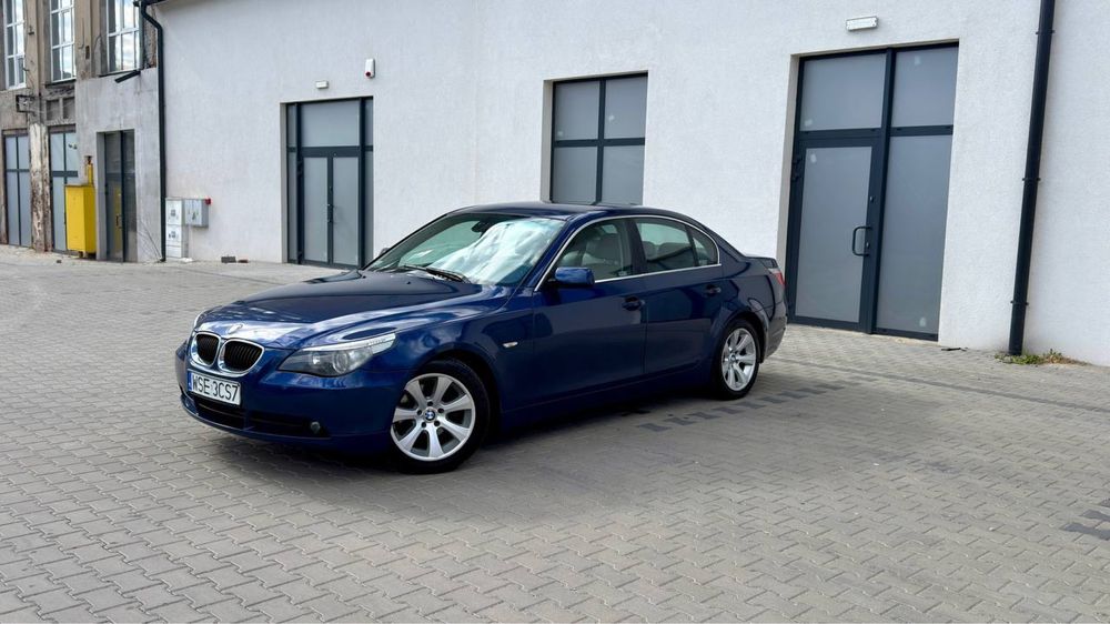 BMW E60 2.5 gaz/benzyna Skora alufelgi