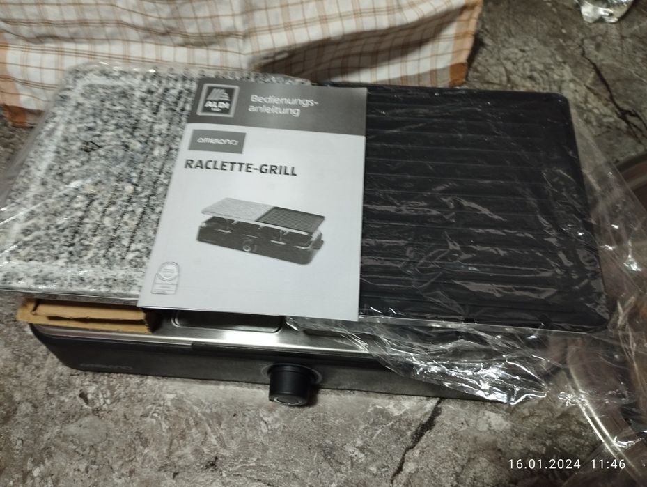 Электро  гриль , новый