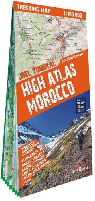 Trekking map High Atlas Morocco 1:100, 000 lam praca zbiorowa Rok