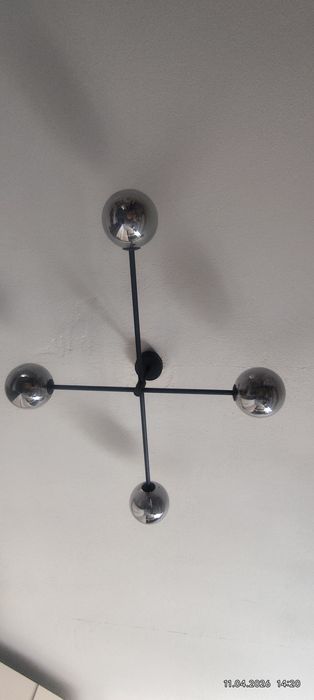 Żyrandol Sarius Black