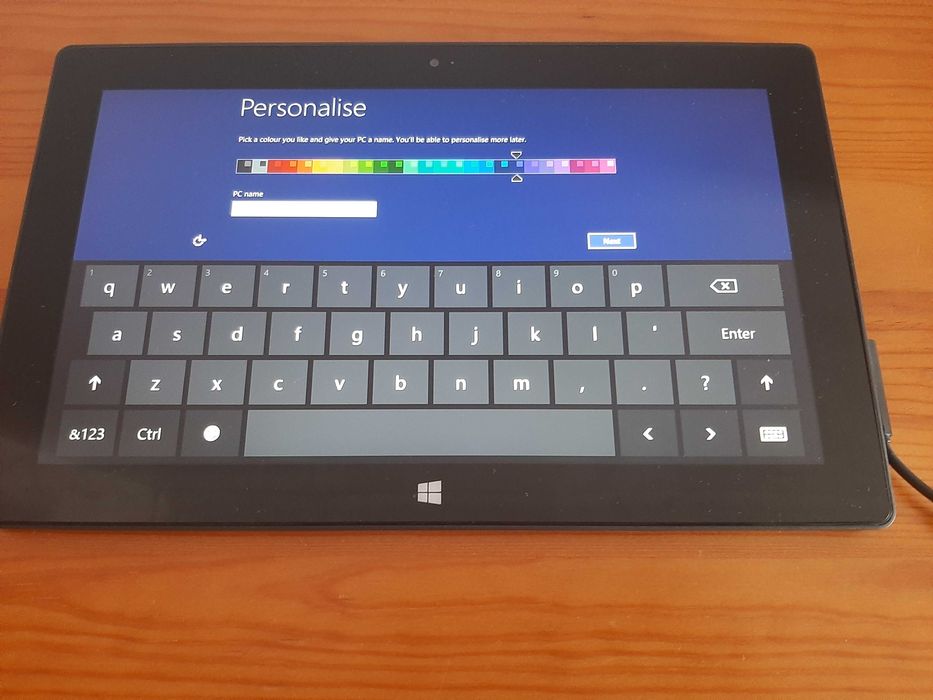 Tablet da Microsoft de 12"