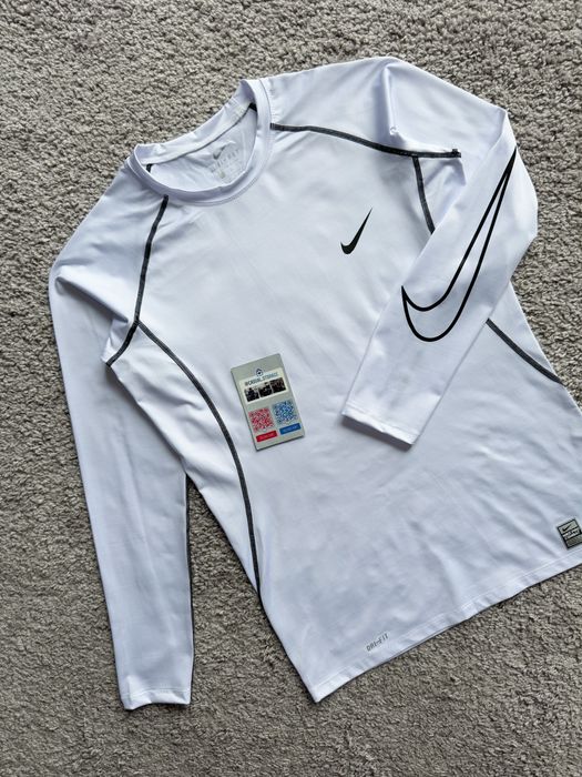 Рашгард Nike Pro Combat Swoosh 2025 (термо, компрессионка Найк)