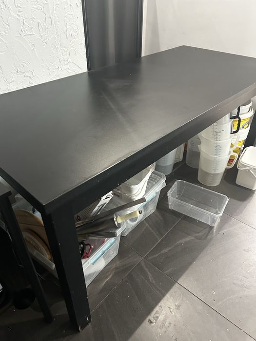 Stol czarny nierozkladany