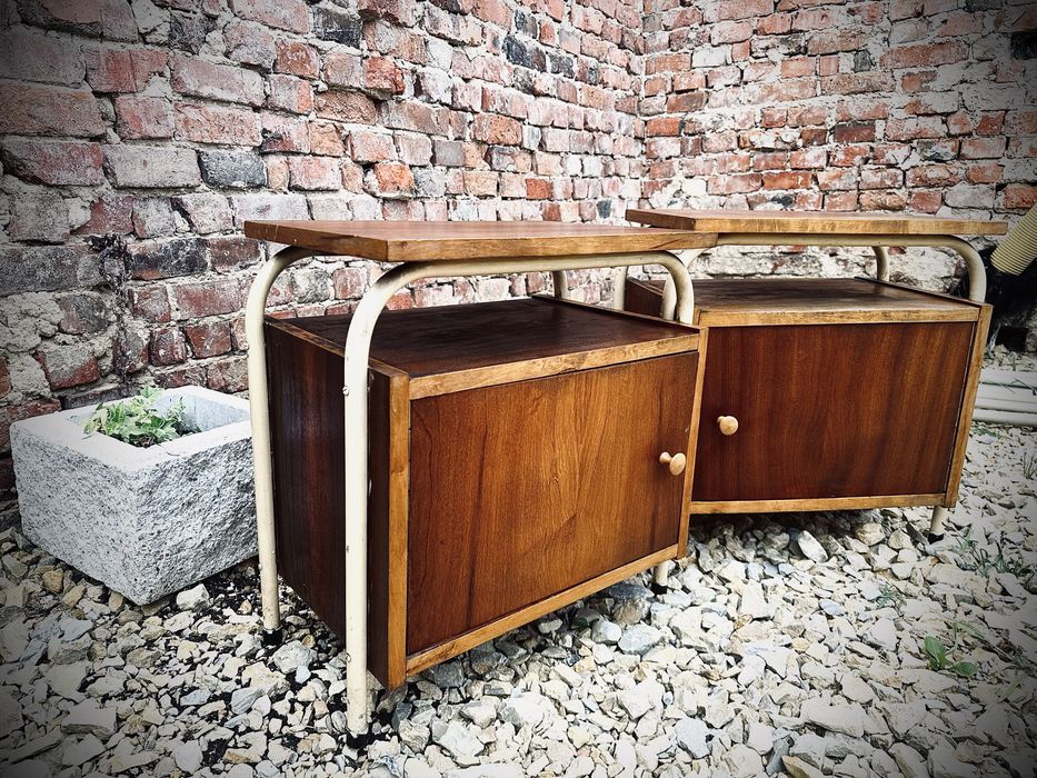 Szafki nocne 2 szt nakastlik stolik nocny prl