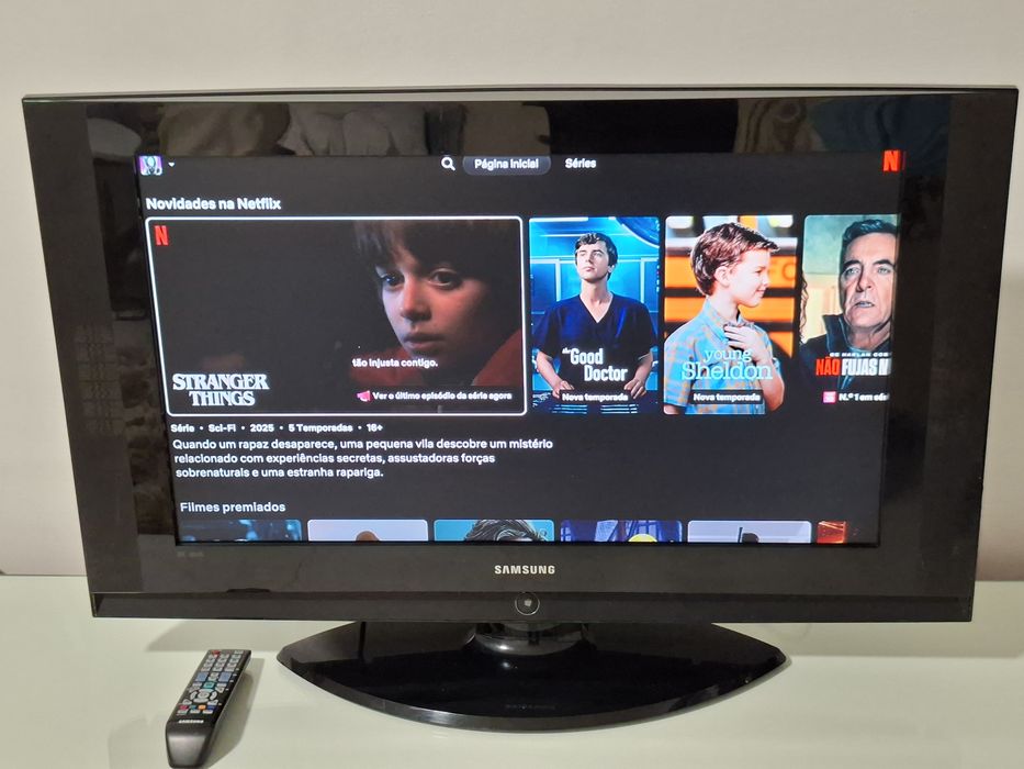 TV LCD Sansung ecrã grande Impecável