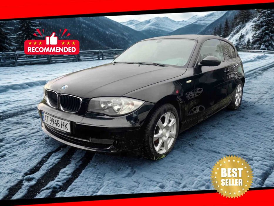 Оренда авто  BMW 116 з бензиновим двигуном 1.6, механіка.