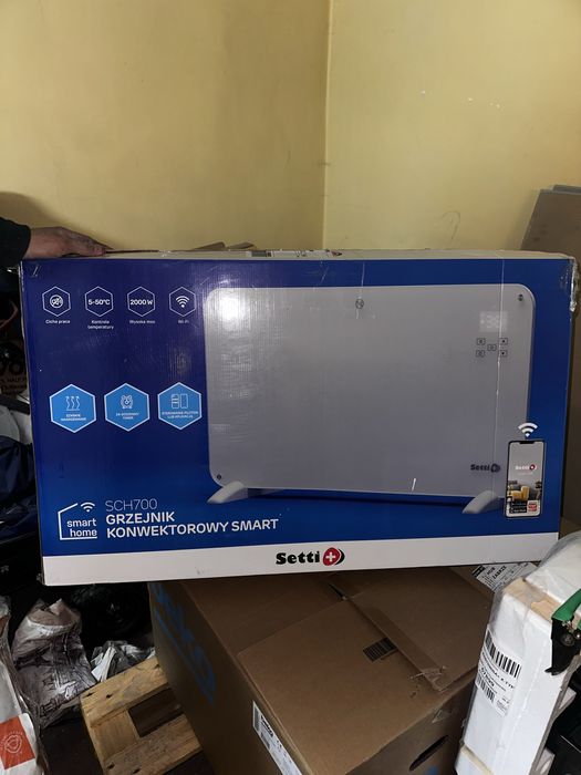 Grzejnik konwentorowy SETTI + Smart SCH700 Wi-Fi