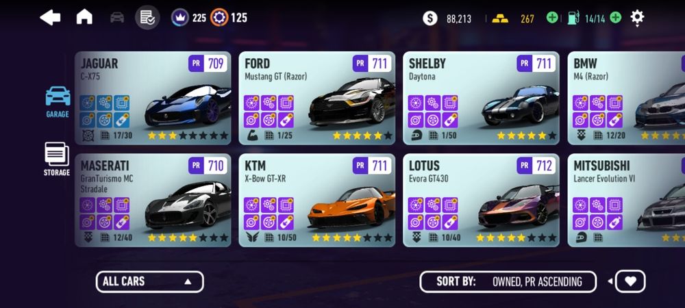 Продаж акаунту NFS NO LIMITS