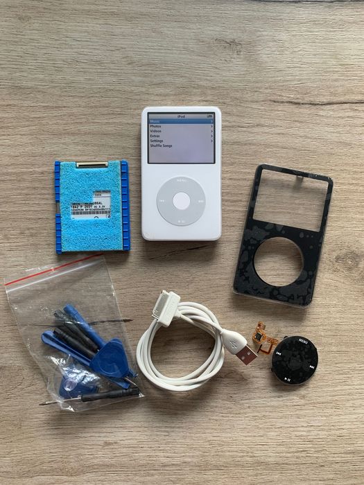 iPod Classic 5th Gen iFlash 256GB + Додаткові запчастини