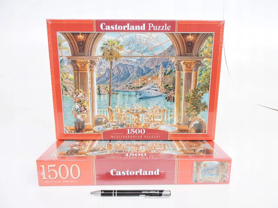 Puzzle 1500 Mediterranean Dessert CASTOR. Castorland