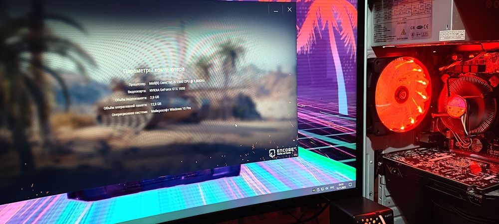 ПК Ігровий Комп'ютер GTX 1050/2gb*