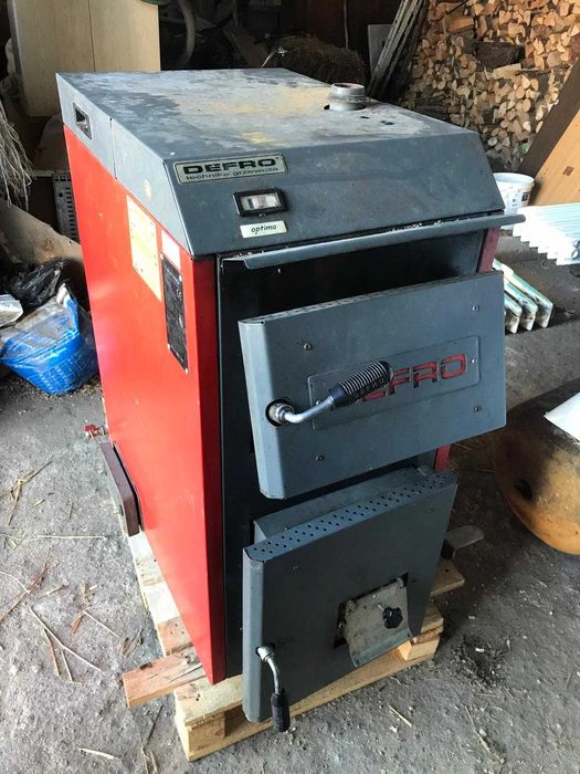 Piec na drewno i węgiel