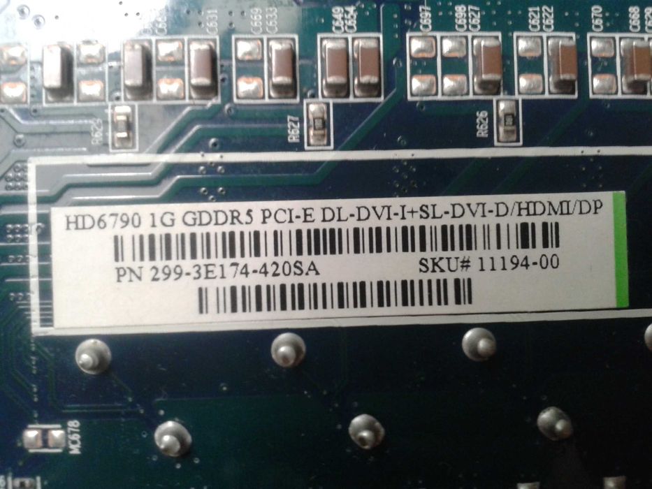 Відеокарта Sapphire Radeon HD6790 1GB 256Bit GDDR5 PCI-E