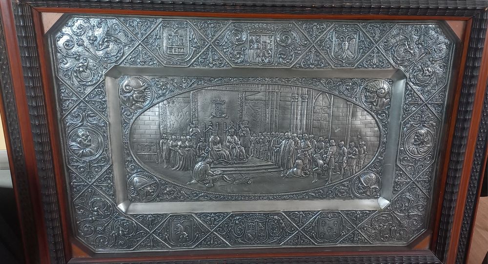 Картина  дерево ( срібло)