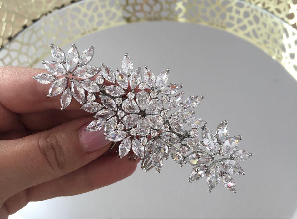 Nowa spinka do włosów ślub wesele