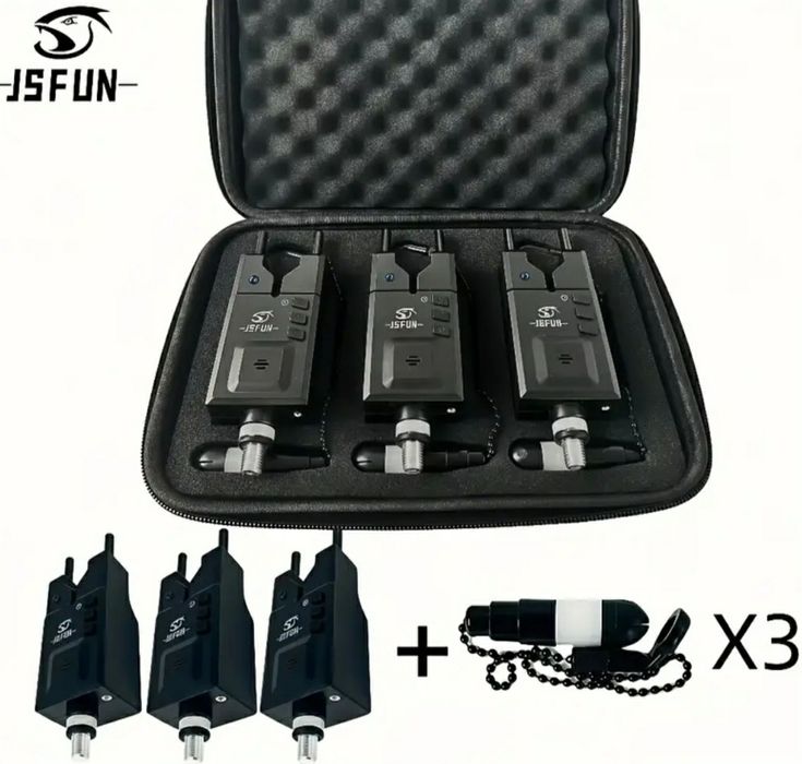 Сигнализаторы поклёвки + свингеры 3+3 JSFUN