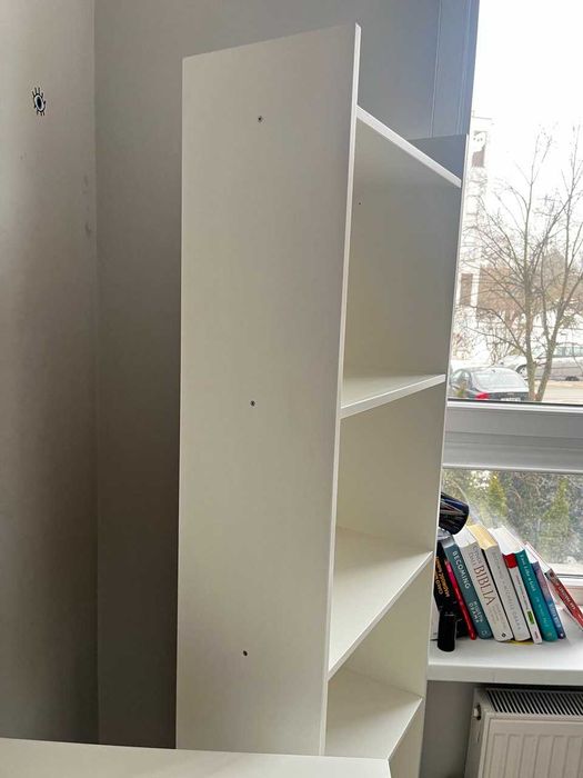 IKEA BAGGEBO – regał, biały, 50×25×160 cm