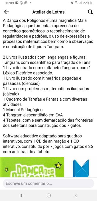 Mala Pedagógica,  para trabalhar com crianças em Psicologia