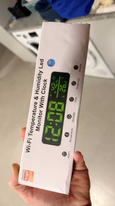 relogio despertador com wifi app tuya