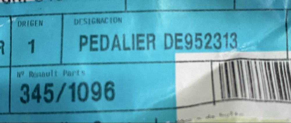 Pedal Embreagem Renault