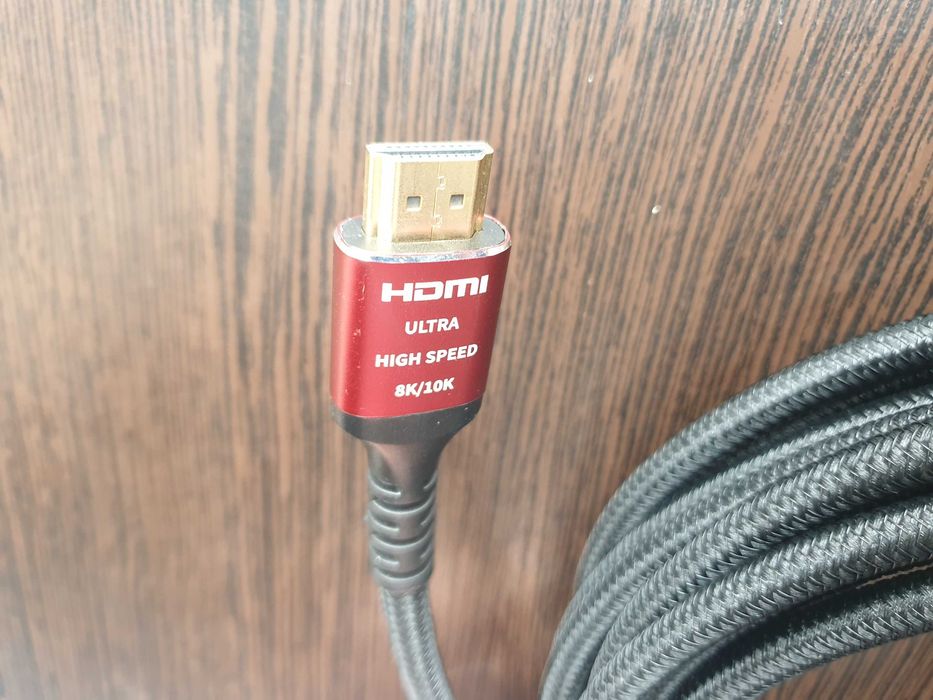 Кабель HDMI 8K UltraHD в плетеній ізоляції, 5м