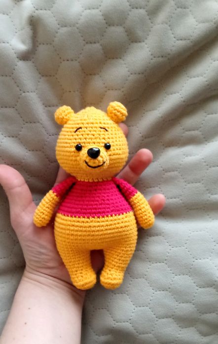 Kubuś Puchatek na szydełku