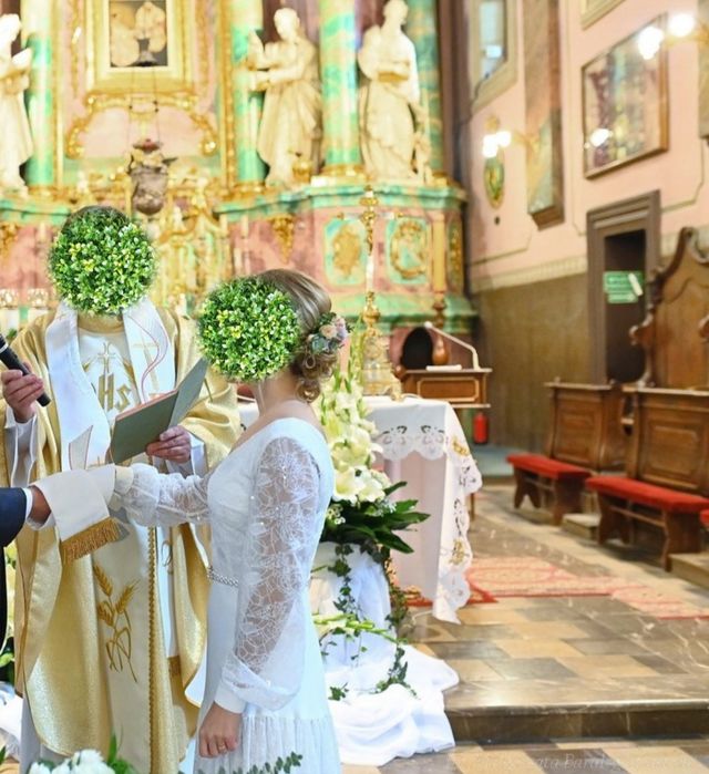 Suknia ślubna Boho