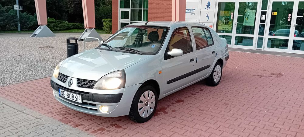 Renault Thalia 1,4 8 v przebieg raptem 145  nowy rozrzad, OLEJ ,FILTRY , sprzeglo itd mocno doinwestowana BEZ korozji ( OCYNK ) Jak Nowa