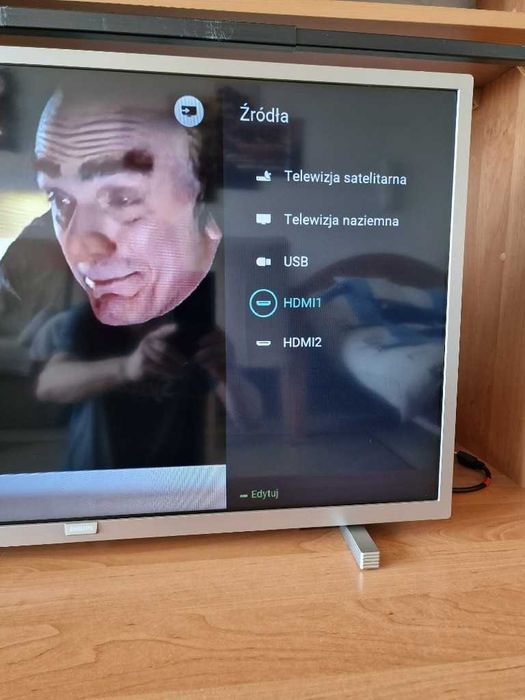 Tv LED Philips 24 cale 24PFS5525/12 Full HD srebrny DVB-T2