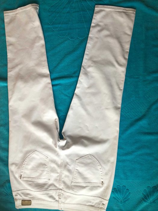 spodnie białe Esprit 42/44