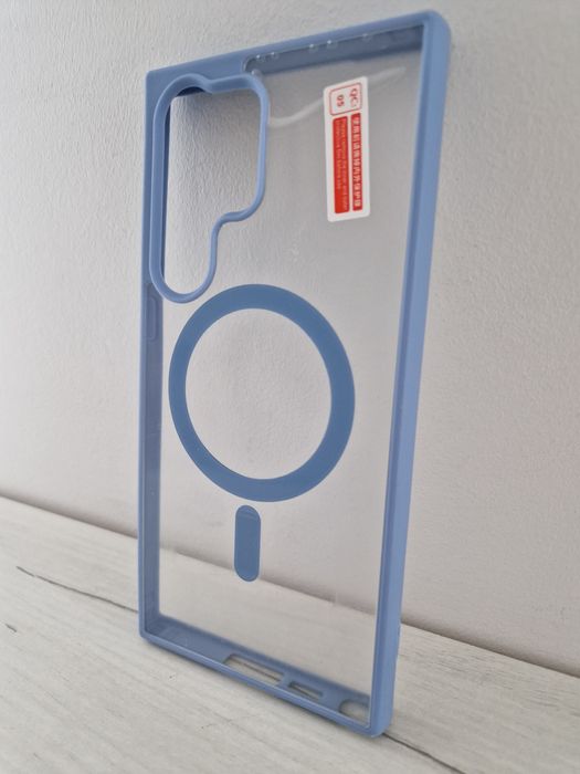 Acrylic Color Magsafe Case do Samsung Galaxy S23 Ultra jasnoniebieski