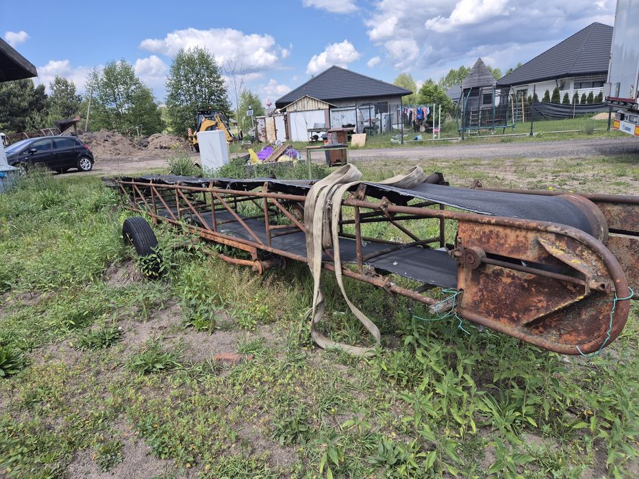 Taśmociąg podajnik taśmowy pas transmisyjny  z taśmą lub bez taśmy