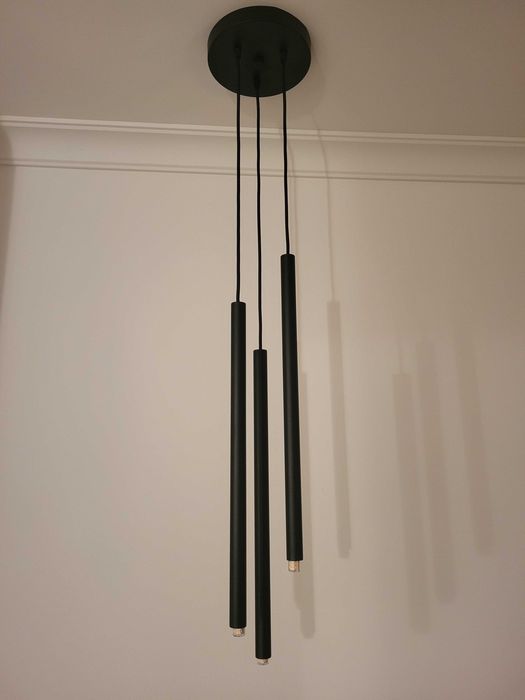 OKAZJA! Designerska lampa wisząca czarna, w super cenie!
