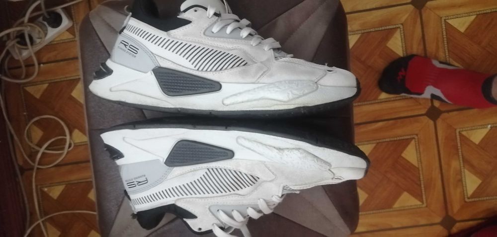 Мужские кожаные кроссовки puma running system