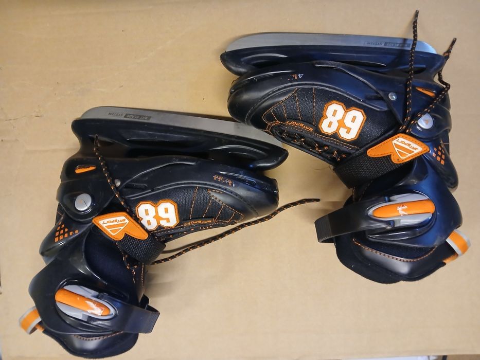 Łyżwy dziecięce regulowane