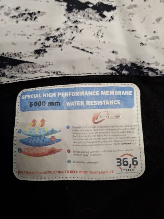 Kurtka dziecięce coccodrillo 104 narciarska