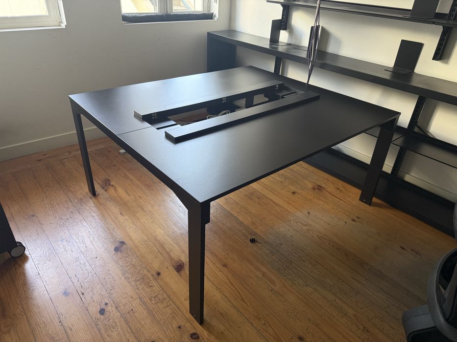 Mesa de escritório dupla