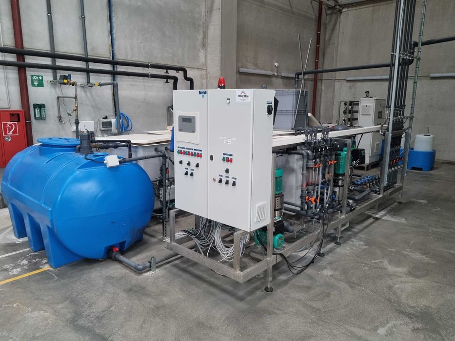 System nawadniania i fertygacji mieszalnik nawozów Richel UVGERMI