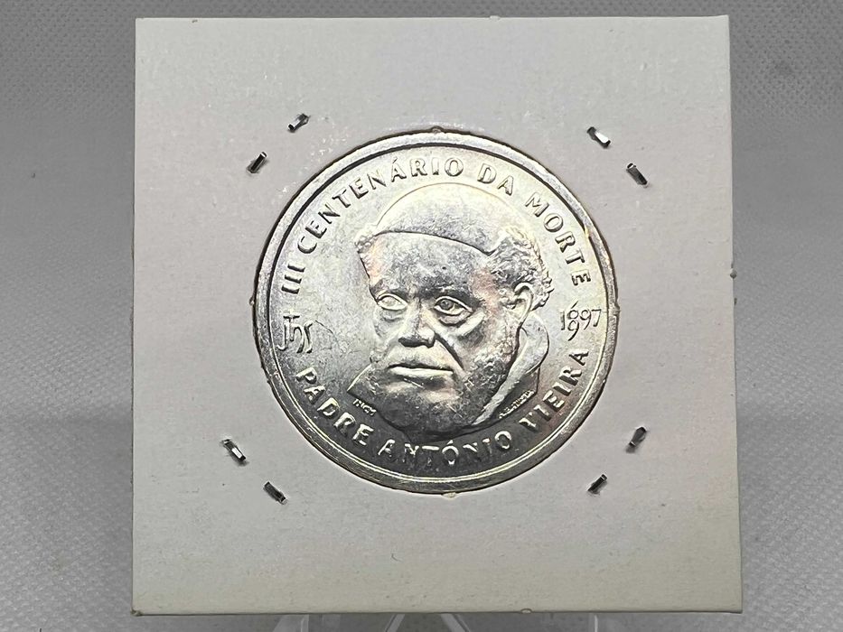 Portugal 1997 - 500 Escudos Prata - 300 Anos do Falecimento do Padre António Vieira